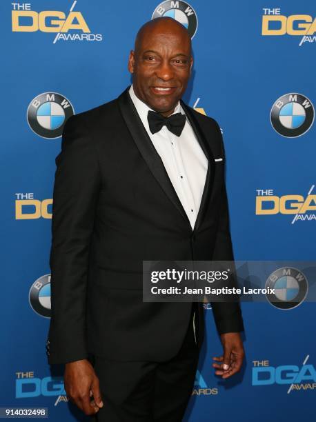 John Singleton attends the 70th Annual Directors Guild Of America Awards at The Beverly Hilton Hotel on February 3, 2018 in Beverly Hills, California.