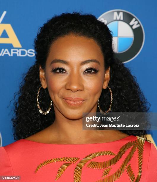 Betty Gabriel attends the 70th Annual Directors Guild Of America Awards at The Beverly Hilton Hotel on February 3, 2018 in Beverly Hills, California.