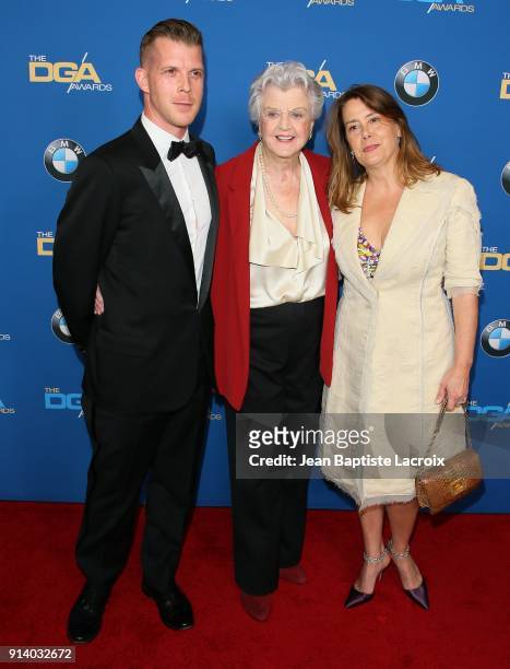 Angela Lansbury attends the 70th Annual Directors Guild Of America Awards at The Beverly Hilton Hotel on February 3, 2018 in Beverly Hills,...