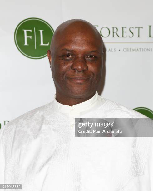 Actor Robert Wisdom attends the Witness: The John Edgar Wideman Experience at Forest Lawn Memorial Park on February 3, 2018 in Los Angeles,...