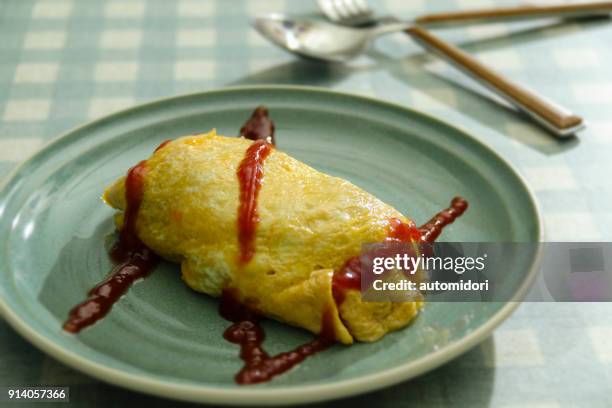 Omarasu Rice 379 Japanese Omelette Rice Stock Photos, High-Res Pictures, and Images ...