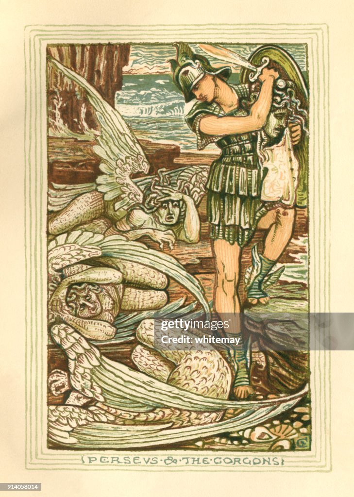 Perseu e as Górgonas - mitologia grega