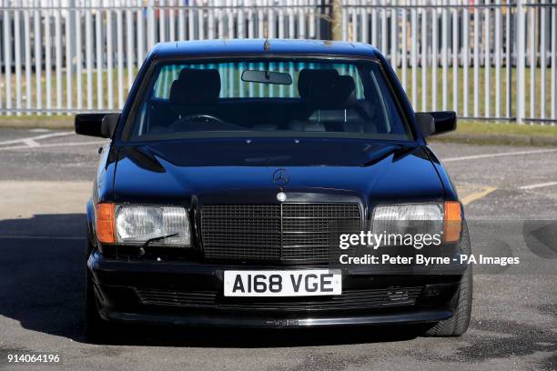 Mercedes Benz AM, once owned by George Harrison, which is being sold by Omega Auctions as part of their Beatles auction in March with an estimated...