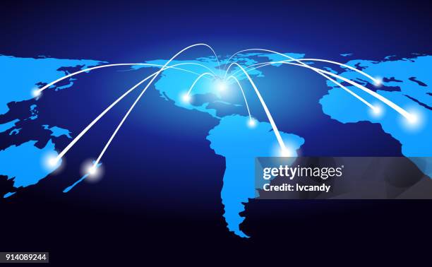 global chain - hinge vector stock illustrations