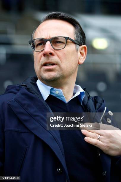 Martin Bader of Kaiserslautern before the Second Bundesliga match between Eintracht Braunschweig and 1. FC Kaiserslautern at Eintracht Stadion on...