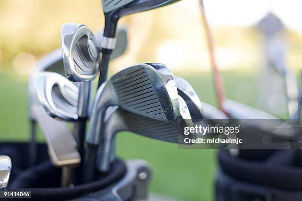 golf clubs - golfclub stockfoto's en -beelden