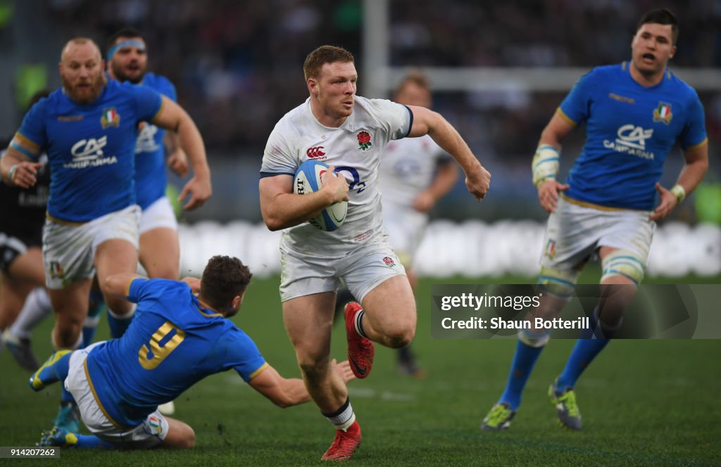 Italy v England - NatWest Six Nations