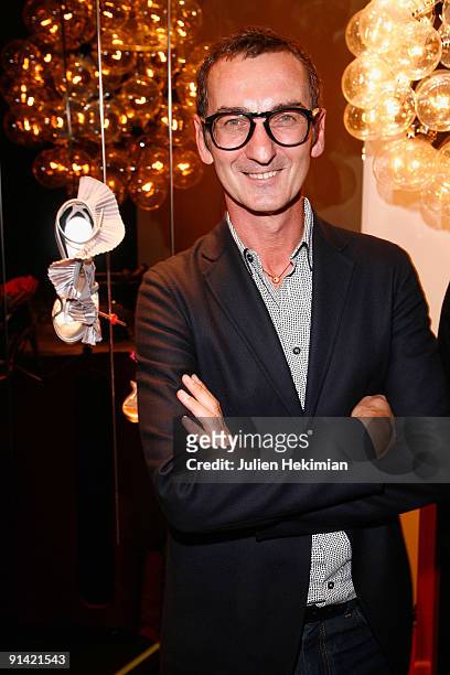Bruno Frisoni attends the Bruno Frisoni 10th anniversary cocktail party on October 4, 2009 in Paris, France.