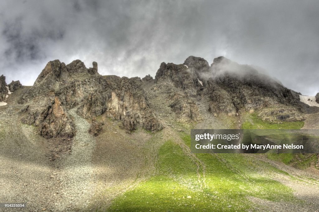 Talus Slides Talus Slides On Rocky Mountain Peaks High-Res Stock Photo - Getty Images
