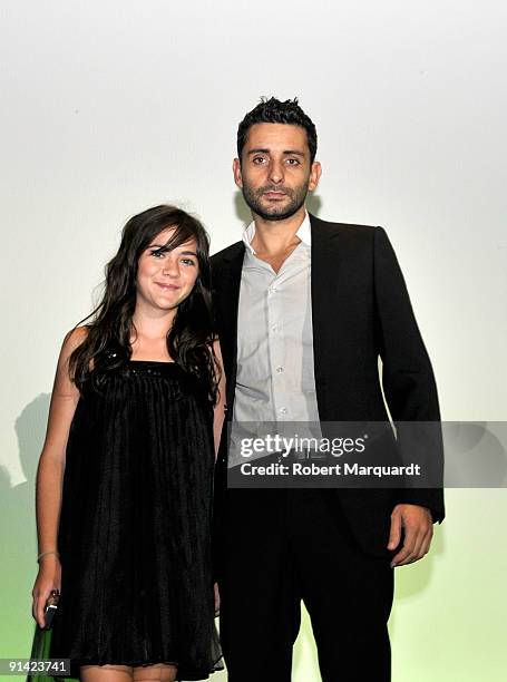 Actress Isabelle Fuhrman and director Jaume Collet-Serra attend the premiere of 'Orphan' at the 42nd Sitges Film Festival on October 4, 2009 in...