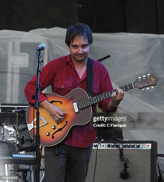 Guitarist/Vocalist Daniel Rossen of Grizzly Bear performs during Day 2 of The 2009 Austin City Limits Music Festival at Zilker Park on October 3,...