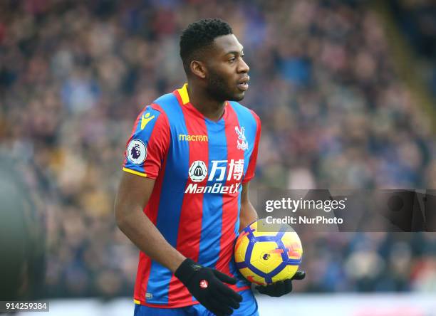 Crystal Palace's Timothy Fosu-Mensah during Premier League match between Crystal Palace and Newcastle United at Selhurst Park Stadium, London,...