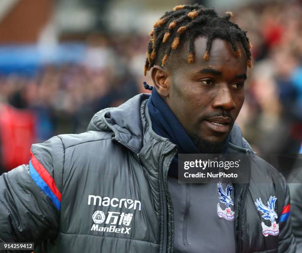 Crystal Palace's Pape N'Diaye Souare during Premier League match between Crystal Palace and Newcastle United at Selhurst Park Stadium, London,...