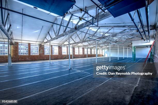 construction - brick warehouse interior stock pictures, royalty-free photos & images