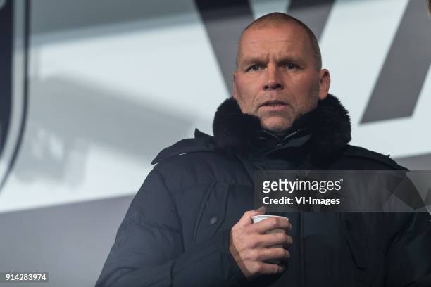 Director Nico-Jan Hoogma of Heracles during the Dutch Eredivisie match between Heracles Almelo and ADO Den Haag at Polman stadium on February 03,...