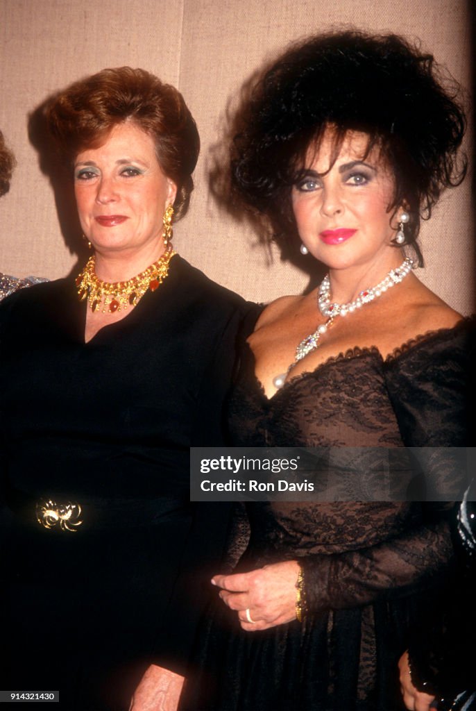 Friends of Tel Hashomer's 22nd Annual Sheba Humanitarian Award Salute to Elizabeth Taylo