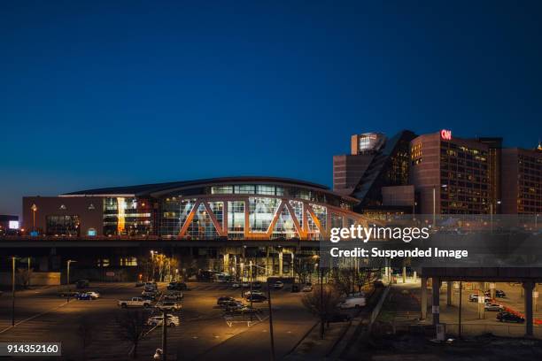 philips arena i atlanta - state farm arena atlanta bildbanksfoton och bilder