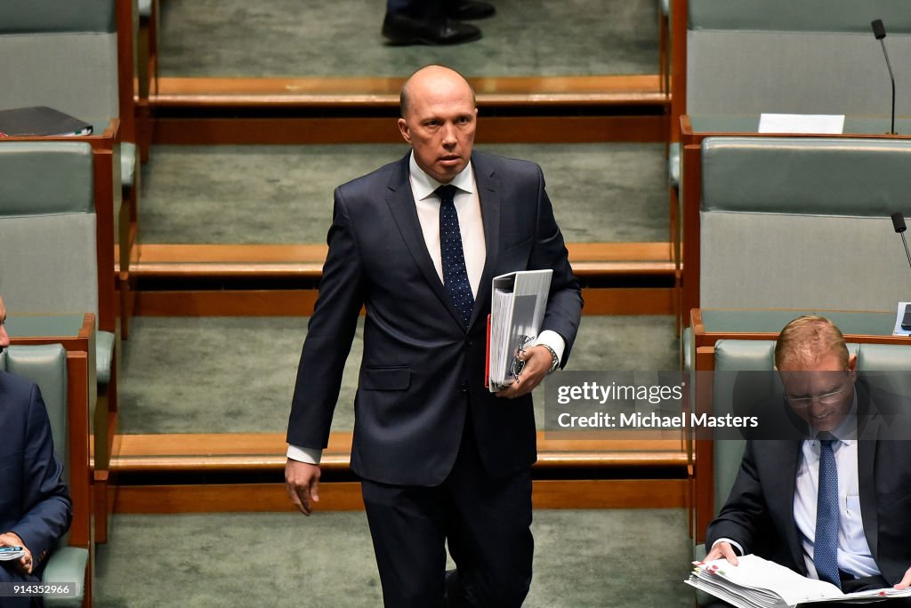 Parliament Resumes In Canberra