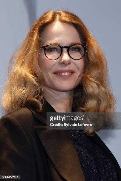 Actress Pascale Arbillot attends the closing ceremony of the 25th Gerardmer Fantastic Film Festival on February 4, 2018 in Gerardmer, France.