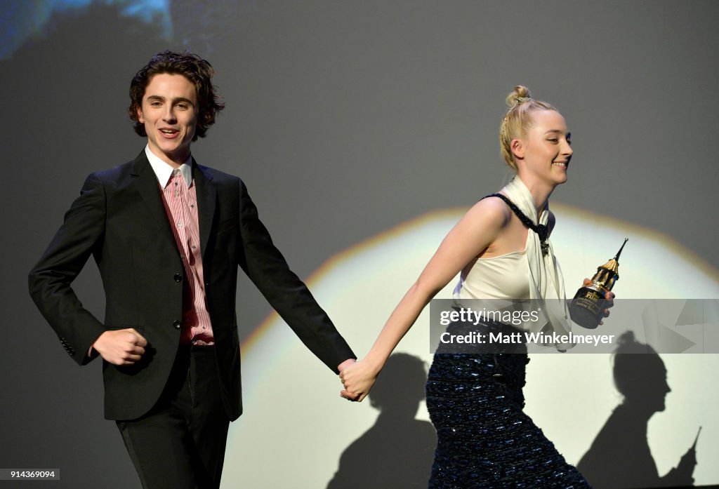 The 33rd Santa Barbara International Film Festival - Santa Barbara Award Honoring Saoirse Ronan Presented By UGG