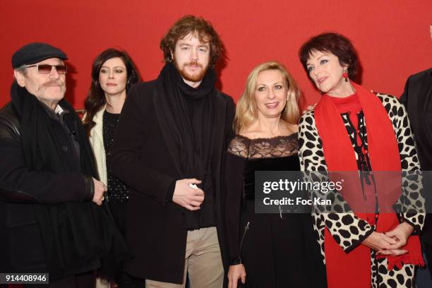 Tcheky Karyo, Anna Mouglalis, Gael Giraudeau, Nathalie Dessay and Anny Duperey attend 39th "Festival Mondial Du Cirque de Demain" : Awards Ceremony...