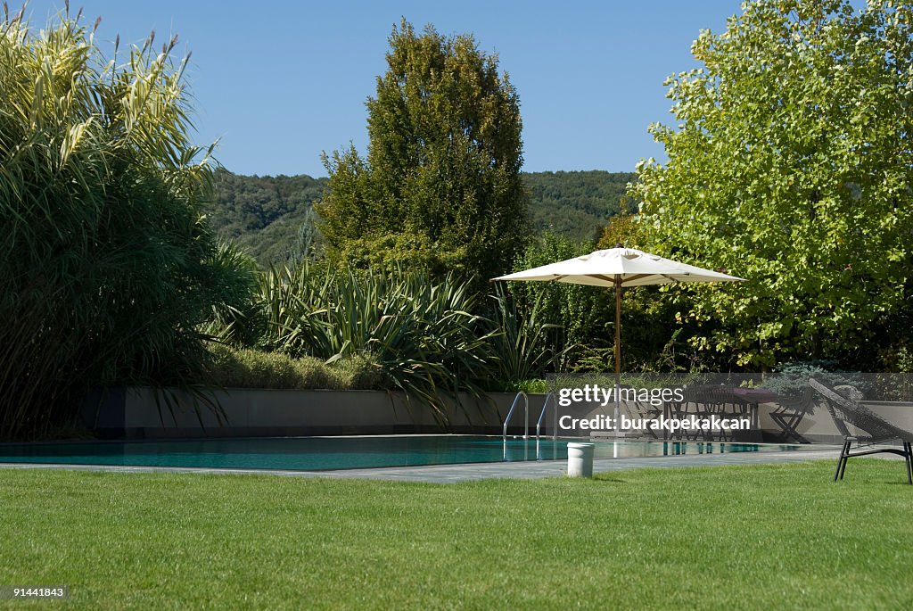 Casa jardim e Piscina, Turquia, Istambul, Zekeriyaköy