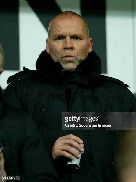 Nico Jan Hoogma of Heracles Almelo during the Dutch Eredivisie match between Heracles Almelo v ADO Den Haag at the Polman Stadium on February 3, 2018...
