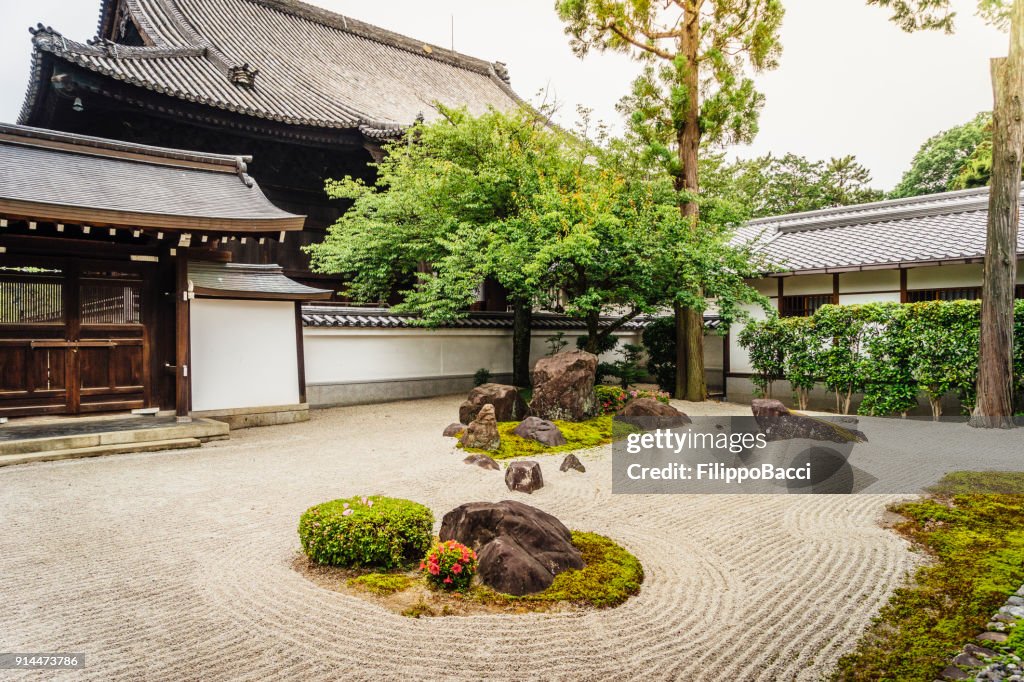 Les temples japonais traditionnels à Kyoto