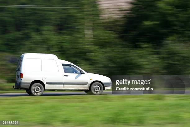 van speed - small truck bildbanksfoton och bilder