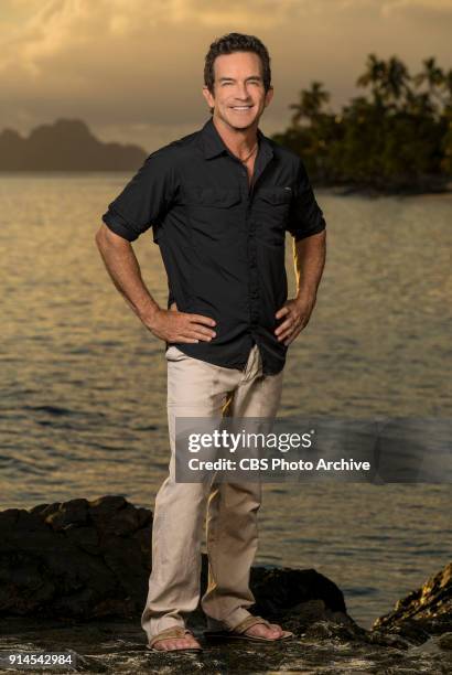 Jeff Probst, host of SURVIVOR, themed "Ghost Island," when the Emmy Award-winning series returns for its 36th season premiere on, Wednesday, February...