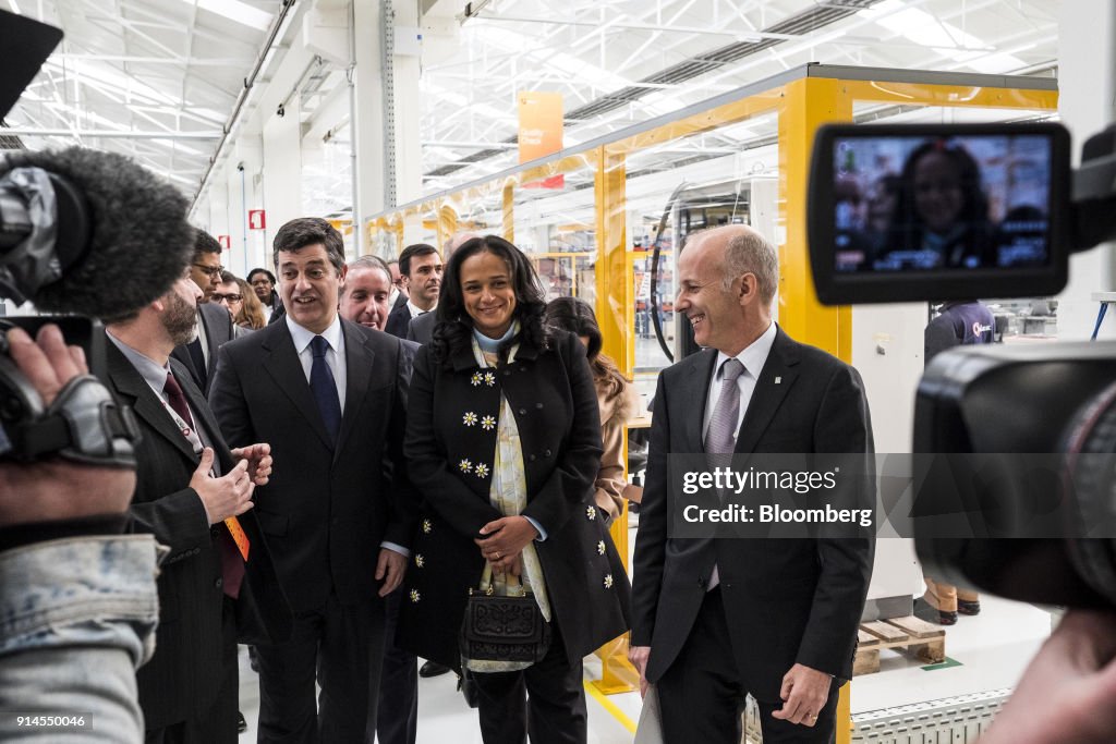 Africa's Richest Woman Isabel Dos Santos Attends Inauguration Of Efacec's New Electric Mobility Industrial Unit