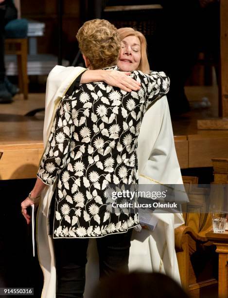 Premier Kathleen Wynne speaks at the Covenanting Service for former NDP MPP Cheri DiNovo at the Trinity-St. Paul's Centre for Faith, Justice and the...