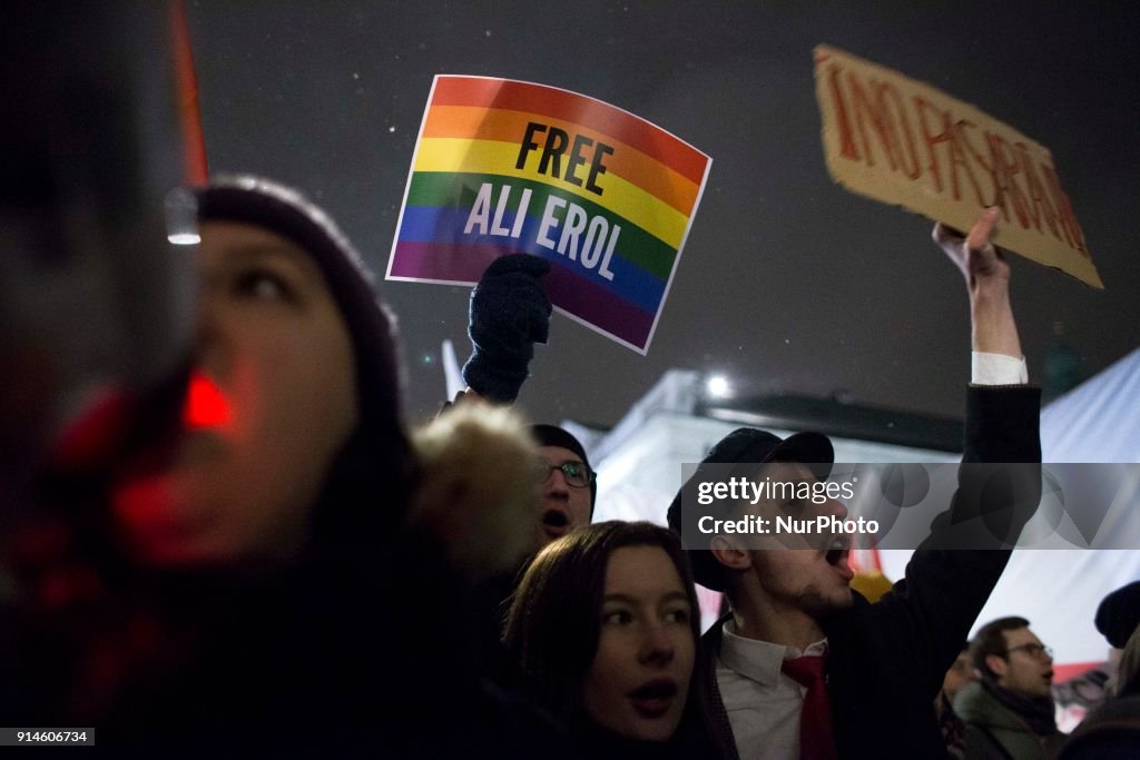 Far-right Polish groups protest against Israeli politics