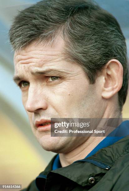 Ipswich Town manager George Burley watches on during the Nationwide Football League Division One match between Port Vale and Ipswich Town at Vale...