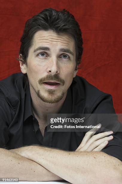 Christian Bale at the Peninsula Hotel in Chicago, Ilinois on June 19, 2009. Reproduction by American tabloids is absolutely forbidden.