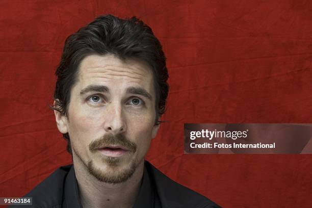 Christian Bale at the Peninsula Hotel in Chicago, Ilinois on June 19, 2009. Reproduction by American tabloids is absolutely forbidden.