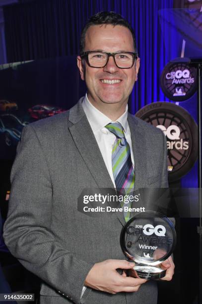 Ken McConomy attends the GQ Car Awards 2018 in association with Michelin at Corinthia London on February 5, 2018 in London, England.