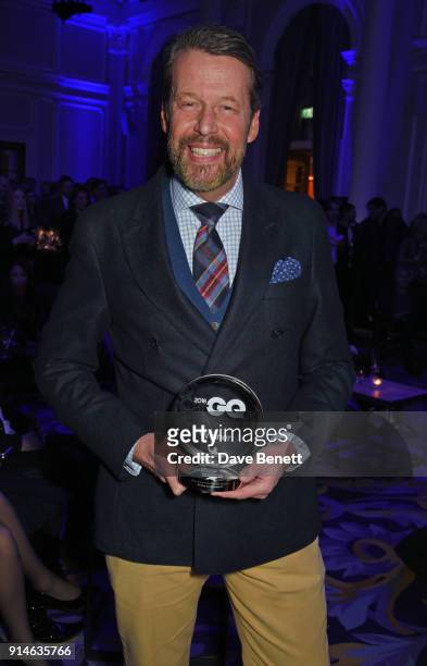 Stefan Sielaff attends the GQ Car Awards 2018 in association with Michelin at Corinthia London on February 5, 2018 in London, England.