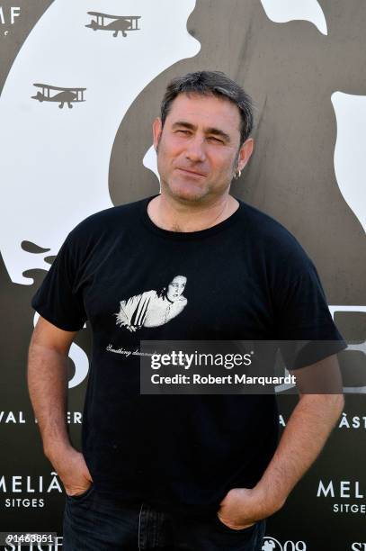 Actor Sergi Lopez attends a photocall for 'Les Derniers Jours du Monde' during the 42nd Sitges Film Festival on October 5, 2009 in Barcelona, Spain.