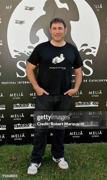 Actor Sergi Lopez attends a photocall for 'Les Derniers Jours du Monde' during the 42nd Sitges Film Festival on October 5, 2009 in Barcelona, Spain.