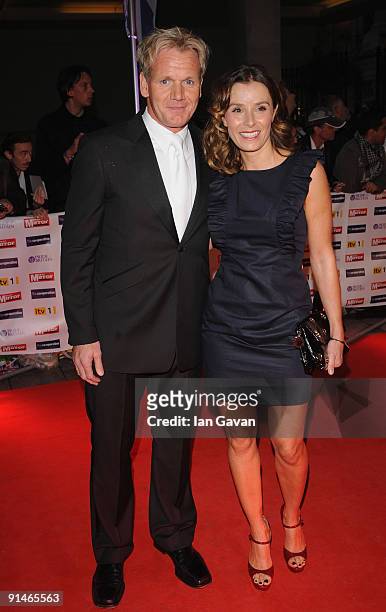 Gordon Ramsay and Tana Ramsay attend the Pride of Britain Awards at the Grosvenor House Hotel on October 5, 2009 in London, England.