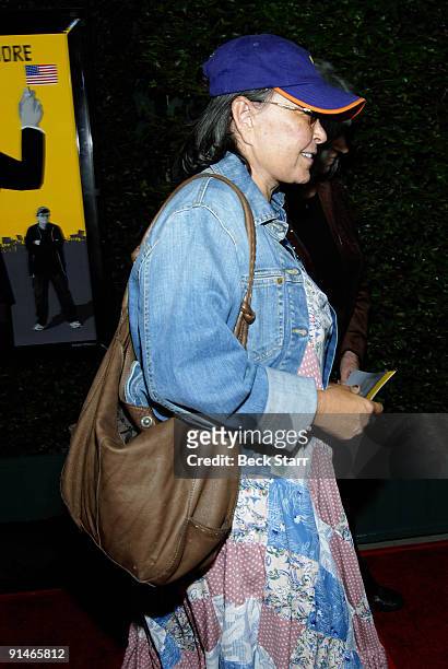 Comedian Roseanne Barr arrives to Michael Moore's new film "Capitalism A Love Story" at the Academy of Motion Picture Arts and Sciences on September...