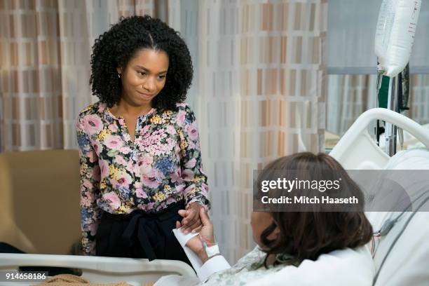 The Reaper" - The stress of managing the hospital and coming to terms with Ben's decision to become a Seattle firefighter pushes Bailey to her...