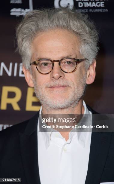 Santiago Amigorena attends the 23rd Lumieres Award Ceremony at Institut du Monde Arabe on February 5, 2018 in Paris, France.