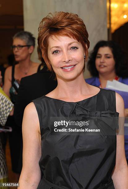 Actress Sharon Lawrence attends Variety's 1st Annual Power of Women Luncheon at the Beverly Wilshire Hotel on September 24, 2009 in Beverly Hills,...