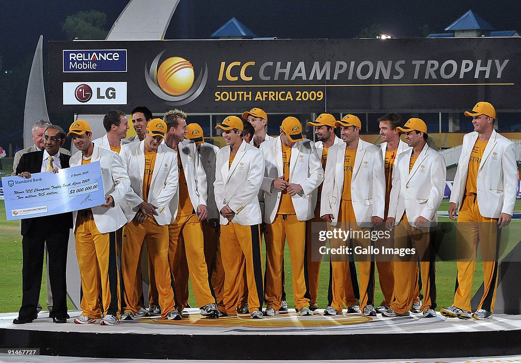Australia V New Zealand - ICC Champions Trophy Final