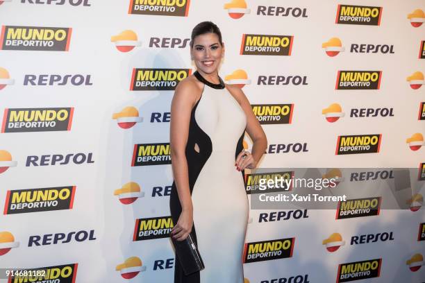 Miss Spain, Sofía del Prado, attends the photocall of the 70th Mundo Deportivo Gala on February 5, 2018 in Barcelona, Spain.