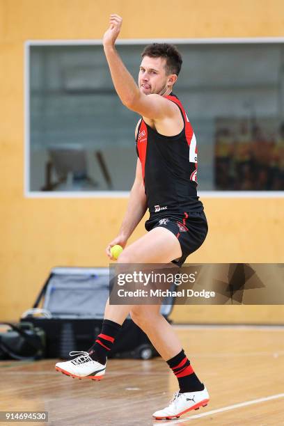 Jackson Merrett 201 Essendon Team Photo Session Photos & High Res Pictures - Getty Images
