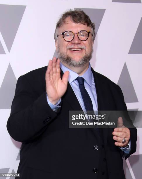 Director Guillermo del Toro attends the 90th Annual Academy Awards Nominee Luncheon at The Beverly Hilton Hotel on February 5, 2018 in Beverly Hills,...