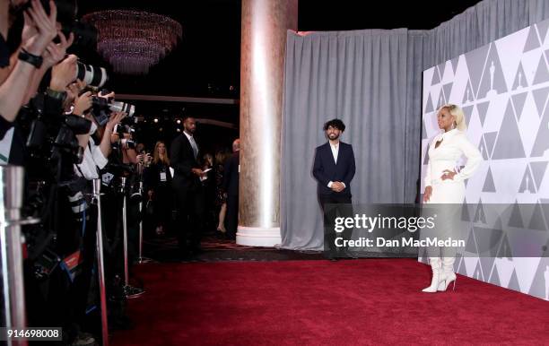 Actor/singer Mary J. Blige attends the 90th Annual Academy Awards Nominee Luncheon at The Beverly Hilton Hotel on February 5, 2018 in Beverly Hills,...